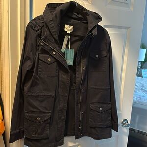 Market & Spruce Kathleen Utility Jacket in Navy